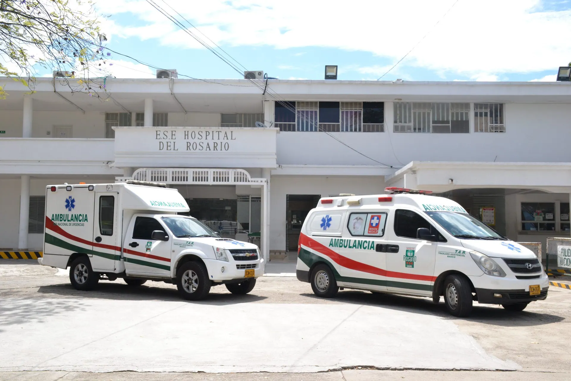 Información de salud del Hospital del Rosario